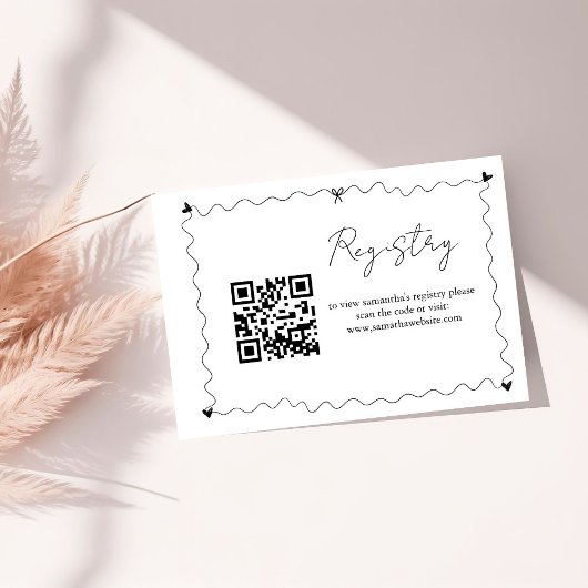 手書き落書きイラスト結婚ズ エンクロージャーカード