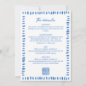 手書き落書きDoodles All-In-Oneの結婚請求書 招待状 (裏面)