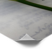 手書き記号でユリを呼び出す ポスター (角)