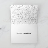 手書き風「私のブライズメイドになってくれてありがとう」 サンキューカード (内部)