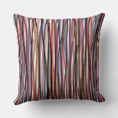 手書き魔法絵画の色数々の付きスタイリッシュ クッション (裏面)