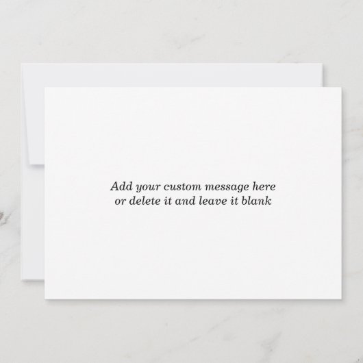 手書き黒い卒業の帽子は写真感謝していしています サンキューカード (裏面)