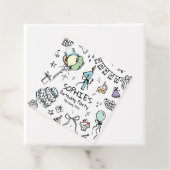 手書き1歳の誕生日 フェイバータグ (インサイチュ)