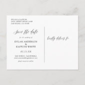 手書き3枚の写真ポストカードを保存 案内ポストカード (裏面)