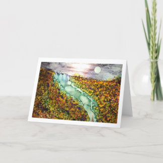 手書き、カスタムグリーティングカード カード