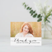 手書き | 卒業ありがとうはがき ポストカード (スタンド正面)