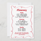 手書きKnow Martiniバチェロレッテ 招待状 (裏面)