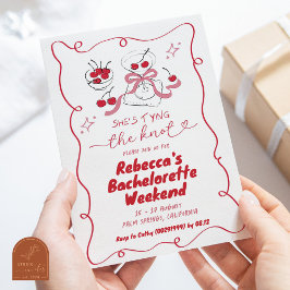 手書きKnow Martiniバチェロレッテ 招待状