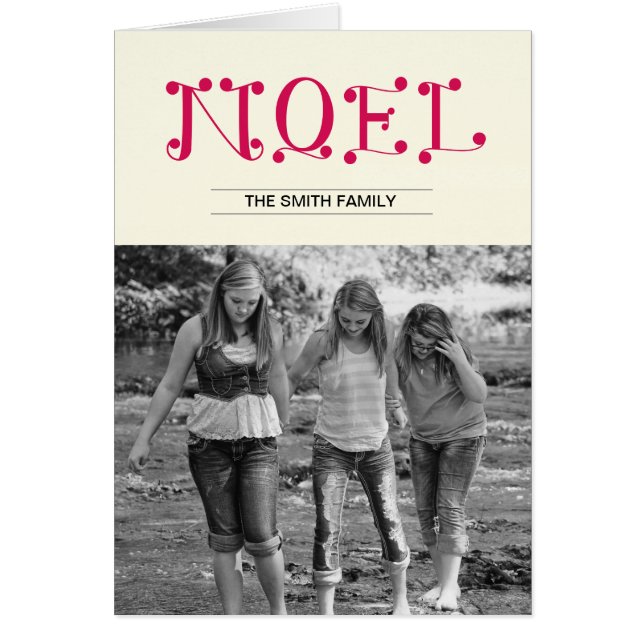 手書きNOEL (正面)