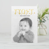 手書きNOEL シーズンカード (スタンド正面)