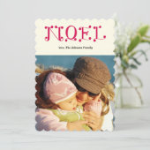 手書きNOEL シーズンカード (スタンド正面)