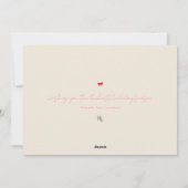 手書きOffice Businessロゴの企業のカラフル シーズンカード (裏面)