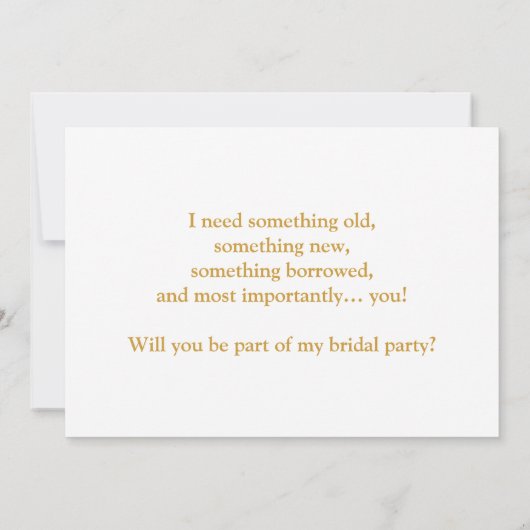 手書きScriptハートリングベアラー提案カード 招待状 (裏面)