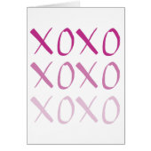 手書きXOXO (正面)