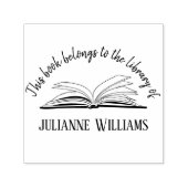 手書エレガント図書 セルフインキングスタンプ (デザイン)