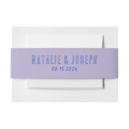 手書カラフルはっきりしたユニークレトロ 招待状ベリーバンド