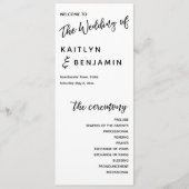 手書コンテンポラリーきタイポグラフィシンプル プログラム (正面)