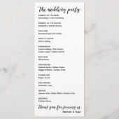 手書コンテンポラリーきタイポグラフィシンプル プログラム (裏面)