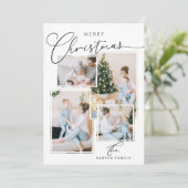 手書メリーき書モダン跡4 Photo Holiid シーズンカード (スタンド正面)