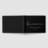 手書モダンきのキンセアニラ15歳の誕生日 ゲストブック (全面)