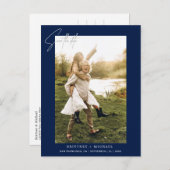 手書モダンきの写真が日付海軍を救う 案内ポストカード (正面/裏面)