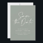 手書モダンきタイポグラフィ結婚発表 セーブザデート<br><div class="desc">上品なモダンタイポグラフィはっきりした結婚式の日付カードを保存する。と、モダンタイポグラフィエレガントとバックストライプのデザイン。色は可能でカスタマイズす。</div>
