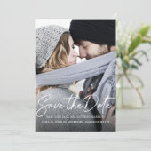 手書モダンき白書写真 セーブザデート (スタンド正面)