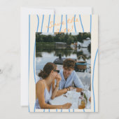 手書レトロ絵を描写真 セーブザデート (正面)