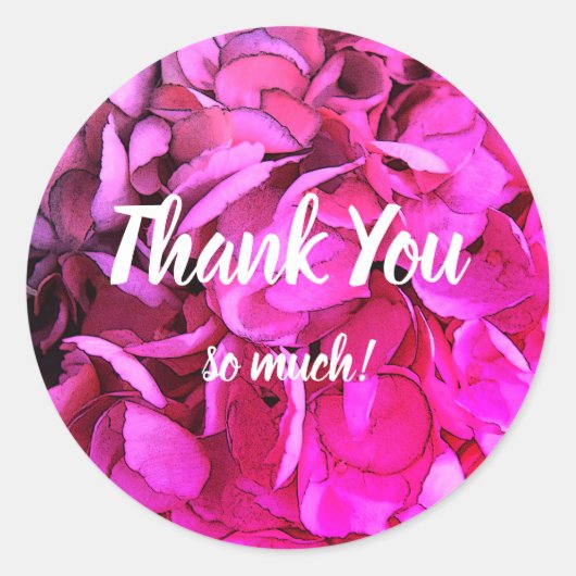 手書台本ありがとう！ラベル ラウンドシール (正面)