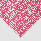 手書式クリスマスサンタホホホホホ 薄葉紙 (詳細)