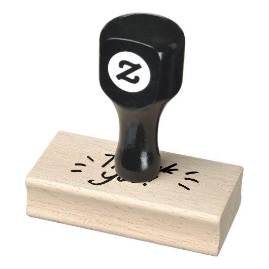 手書感謝していよ描 ラバースタンプ (スタンプ)