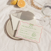 手書描モダン結婚ファンキーレトロ