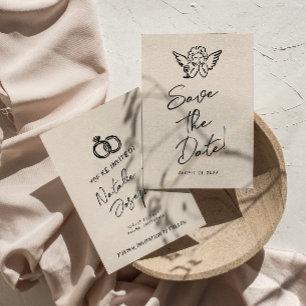 手書描レトロキュピ予測できなッ結婚ド セーブザデート