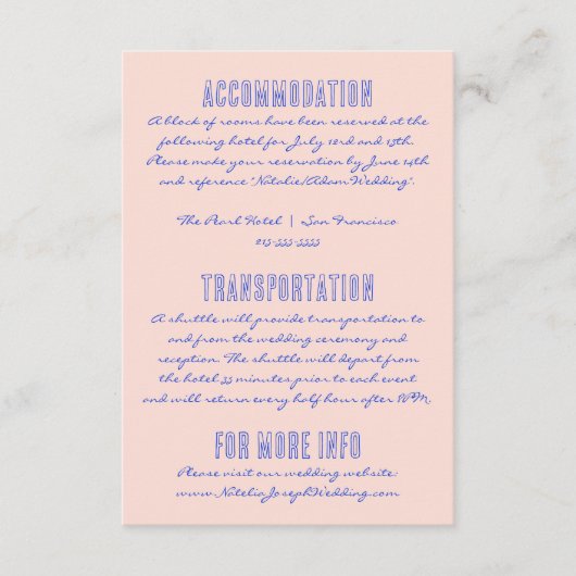 手書描ヴィンテージ結婚レトロ詳細 エンクロージャーカード (正面)