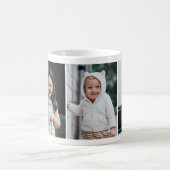 手書最高のきグランドパエバー3 – 写真コラージュ コーヒーマグカップ (中央)