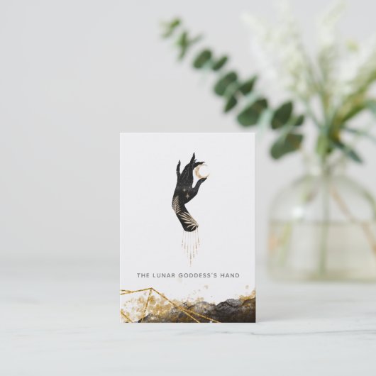 *~*手月神秘的な幾何銀河系 名刺 (スタンド正面)