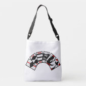 手本引き札3 クロスボディバッグ (裏面)