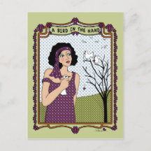 手札の中の鳥_A_はがき