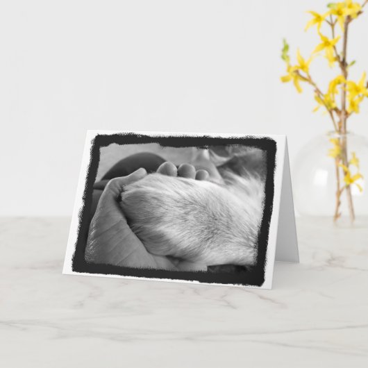 手札の前足 カード (黄色い花)