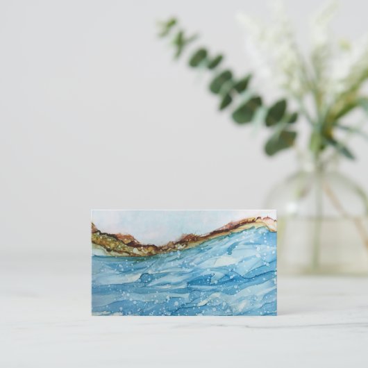 手札、描カスタム名刺 名刺 (スタンド正面)