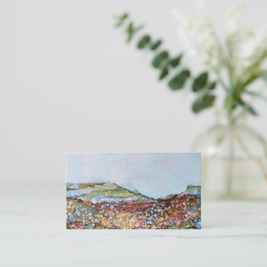 手札、描カスタム名刺 名刺 (スタンド正面)