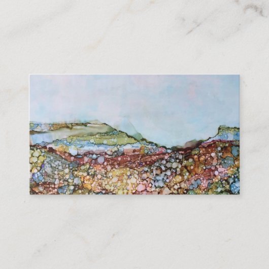 手札、描カスタム名刺 名刺 (正面)