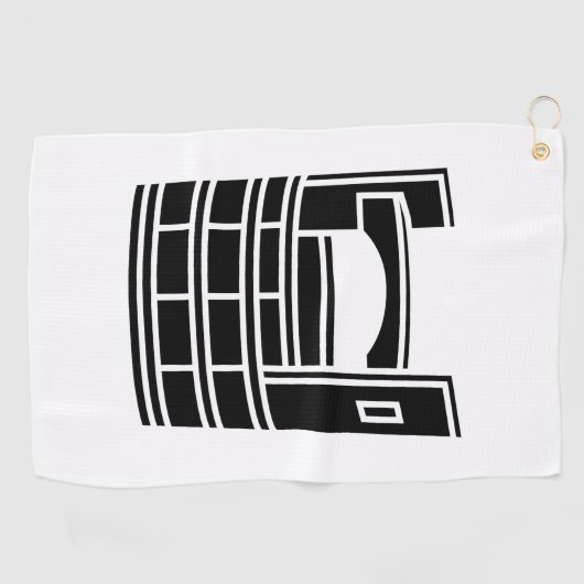 手桶  ゴルフタオル (横)