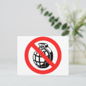 手榴弾なし ポストカード (スタンド正面)