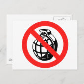 手榴弾なし ポストカード (正面/裏面)