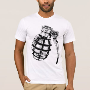 手榴弾のワイシャツ Tシャツ