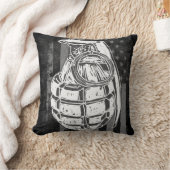 手榴弾の枕 クッション (ブランケット)