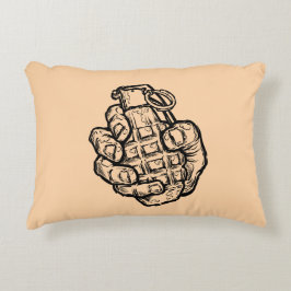 手榴弾イン漫画スタイル アクセントクッション