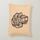 手榴弾イン漫画スタイル アクセントクッション (裏面(縦))