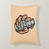 手榴弾イン漫画スタイル アクセントクッション (正面(垂直))